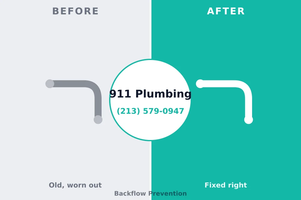 Before and after: plumbing company Ozark, AR